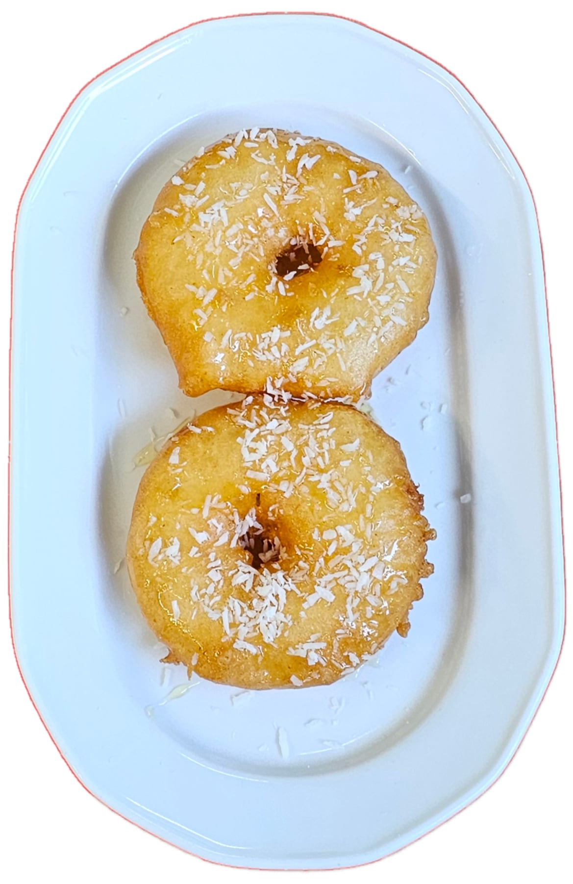 Ananas w cieście kokosowym