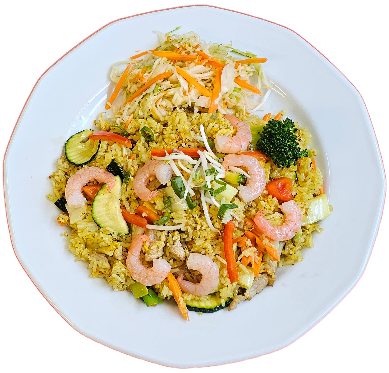 Ryż smażony z krewetkami